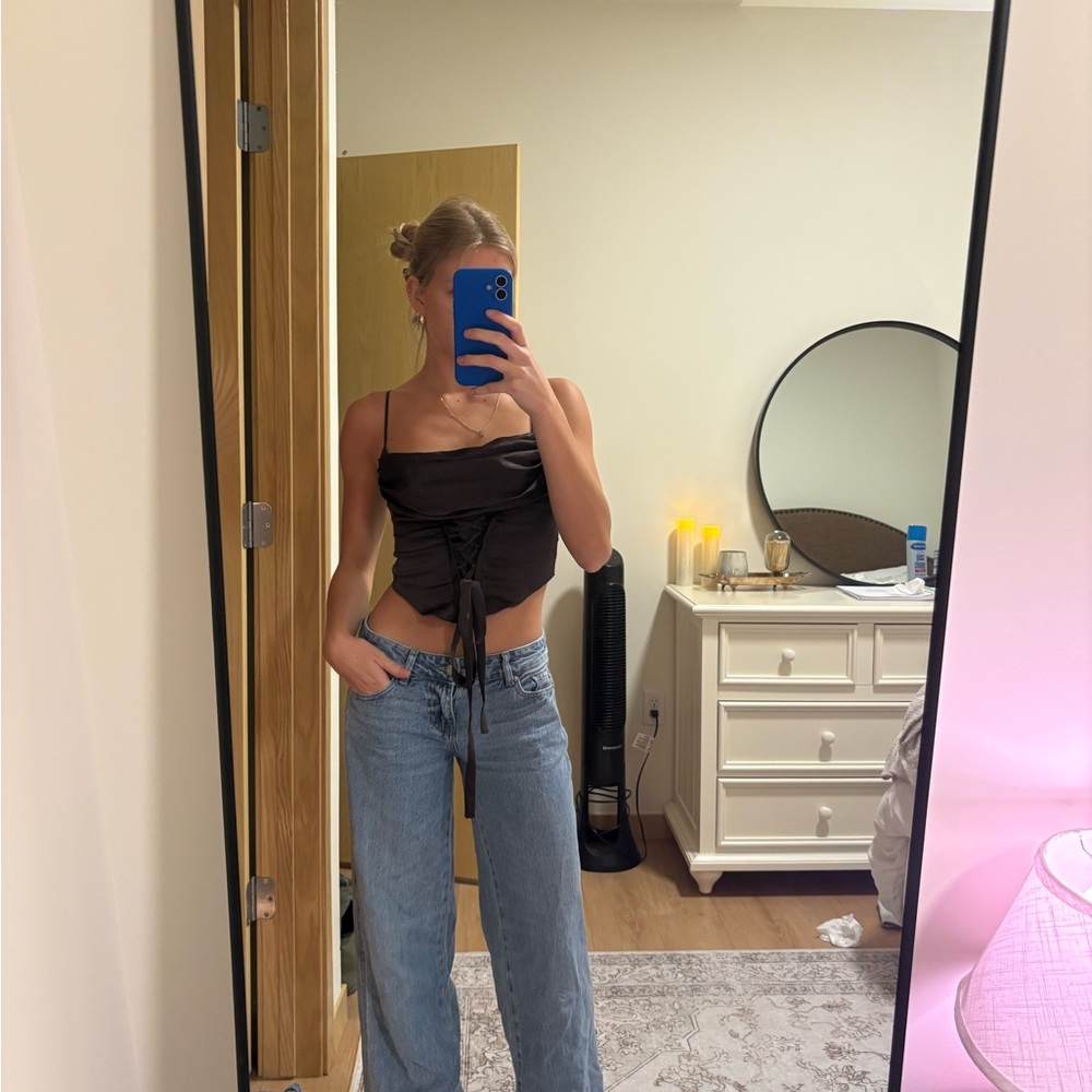 URBAN OUTFITTERS silky top